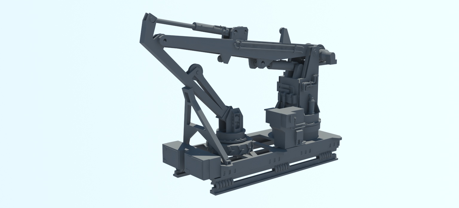 Minenjagdboot Bordkran – Bild 6