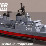 Destroyer Hamburg Klasse